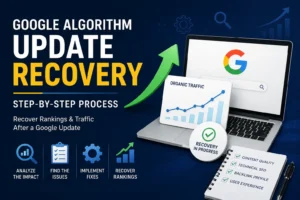 Read more about the article Google Algorithm Update Recovery: How to Recover Rankings and Traffic in 2026?