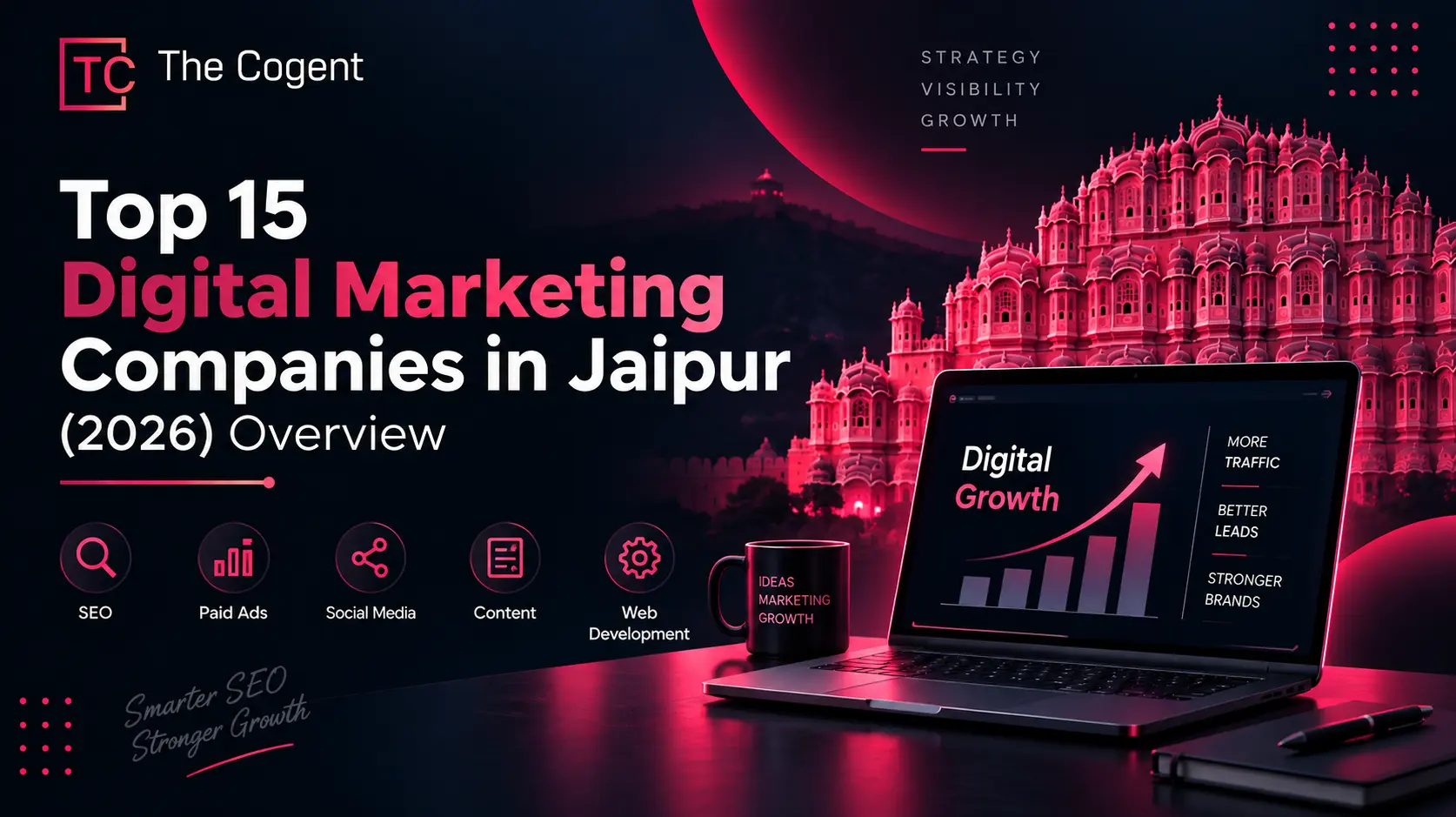 You are currently viewing Top 15 Digital Marketing Companies in Jaipur (2026) Overview